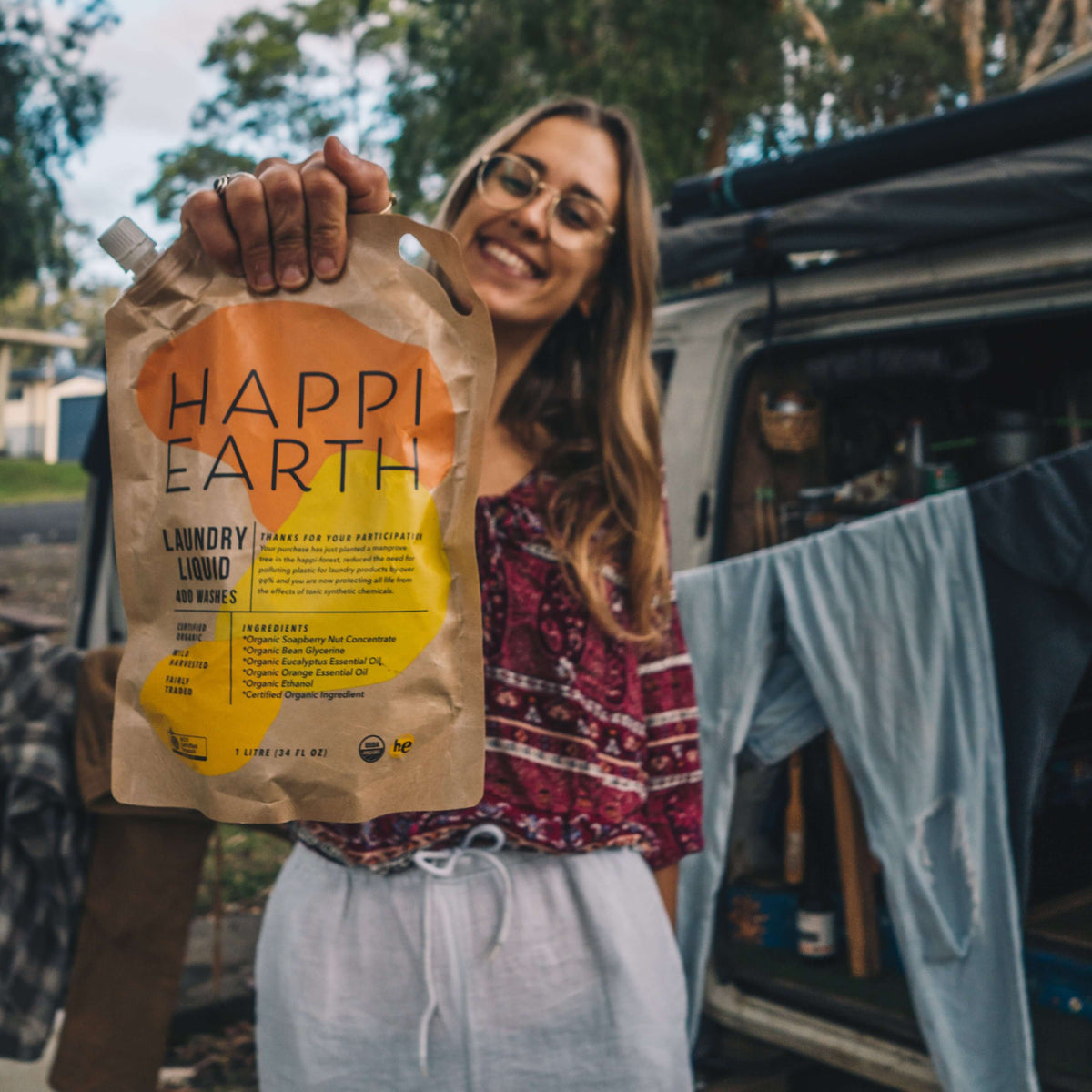 Buy Happi Earth Share Pack | Best Organic Laundry Detergent